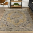 thumbnail image 2 of Addison Rugs Essex 3'1" x 5'4" Replica Tabriz Fabric Area Rug in Gilded Gold, 2 of 13