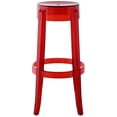 thumbnail image 2 of Modway Casper 29.5" Bar Stool in Red, 2 of 3
