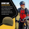 thumbnail image 2 of Cooling Skull Caps Tela De Malla Ciclismo A Prueba De Frío Servicio Prolongado Accesorios Para Ciclismo Forro Para Casco Ym-M-C-07Rose Red Kearding OD019374-07, 2 of 6
