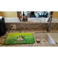 thumbnail image 2 of Welcome Lady in Bikini Summer Dish Drying Mat, 2 of 7