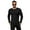 Black, variant on Ekouaer Long Sleeves Sweater for Men Ribbed Shirts Round Neck Tops Warm Thermal Blouse Soft Lightweight Undershirts