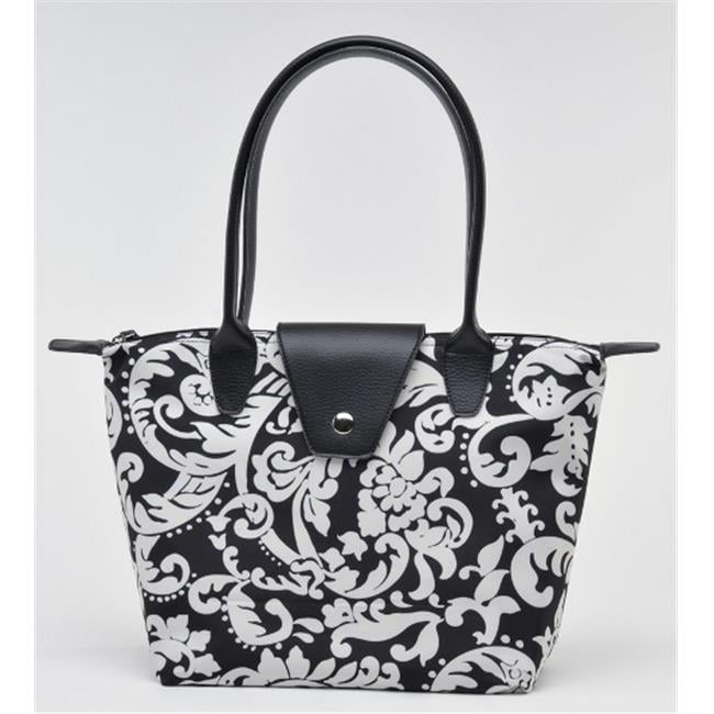 Joann Marrie Designs NF1DMK Small FoldUp Bag Damask, Pack of 2