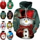 thumbnail image 2 of Sudaderas hombres moda Otoño e Invierno suéter de Navidad estampado 3D de gran tamaño con capucha Unisex hombre mujer divertido jersey de Harajuku, 2 of 4