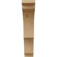 thumbnail image 2 of Ekena Millwork 1 3/4"W x 6 1/2"D x 9"H Small Avila Wood Bracket, Cherry (2-Pack), 2 of 4