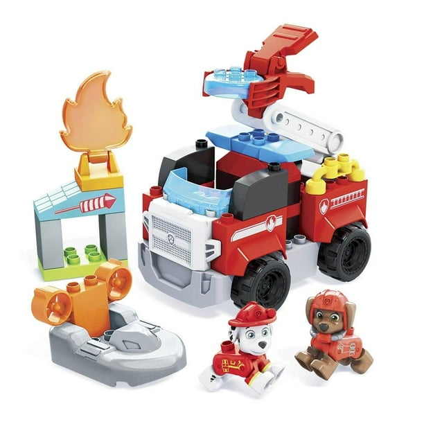 Juguete de Construcción Mega Bloks Paw Patrol Camión de Bomberos