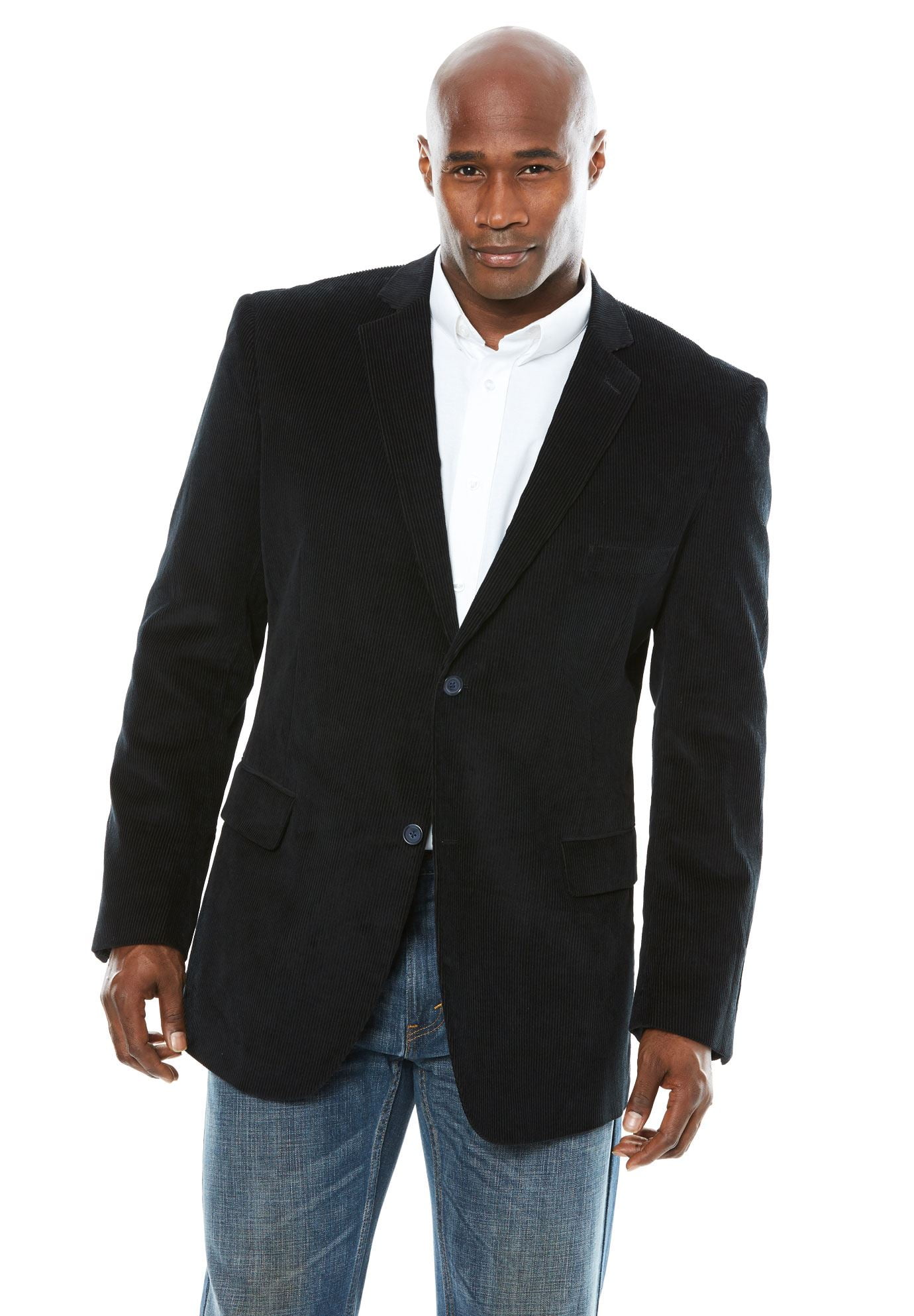 Big And Tall Blazers Uk Ks Signature - Ks Signature Men's Big & Tall Corduroy Blazer - Walmart.com