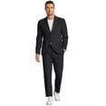 thumbnail image 2 of COOFANDY Men's 2 Piece Linen Suits Set Regular Fit Casual Linen Lightweight Suit Summer Beach Wedding, 2 of 5