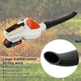 thumbnail image 4 of CBEHTWI Handheld Cordless Leaf Blower, Electric Leaf Blower with 2 Batteries and 1 Charger, 24V Battery Powered Leaf Blowers for Lawn Care, Patio, Yard, 4 of 8