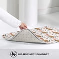 thumbnail image 4 of Capybaras Heart Balloons Front Door Mat, Indoor Mats for Bedroom Bathroom Kitchen, Floor Mat Non-Slip, Soft Carpet Floor Cover Machine Washable Entryway Mat - 20x31.5in, 4 of 5