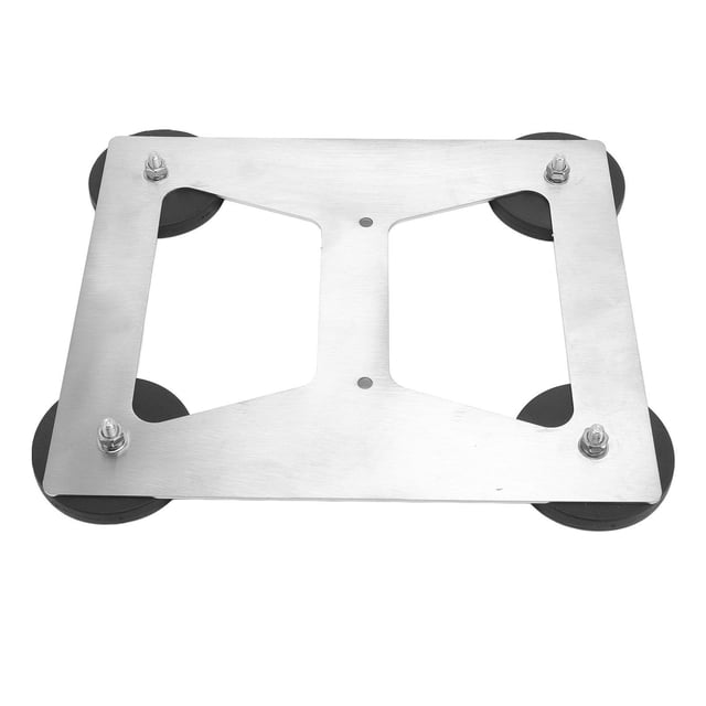 Support de Toit Magnétique Satellite Fixation Sécurisée Anti-Rayures Base en Acier Inoxydable pour Voiture Camping-Car SUV RV