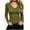 *Army Green, variant on VBVC Women's V Neck Ribbed Slim Fit Long Sleeve Top , Ladies' Stretchy Basic Layering Tee , Soft Casual Daily Shirts For Women,Army Green,S-2XL