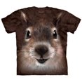 thumbnail image 1 of Cotton Squirrel Face Awesome Animal Youth T-Shirt (Small) NEW, 1 of 1