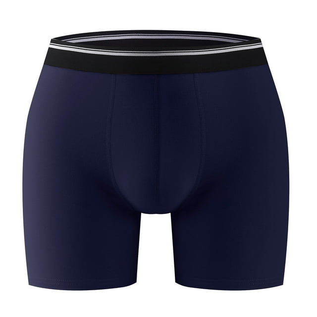 Briefs for Men Mens Fallow Ventilate Cotton Underwear Solid Color Open Boxers