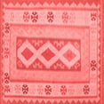 thumbnail image 1 of Ahgly Company Indoor Square Oriental Red Traditional Area Rugs, 7' Square, 1 of 4