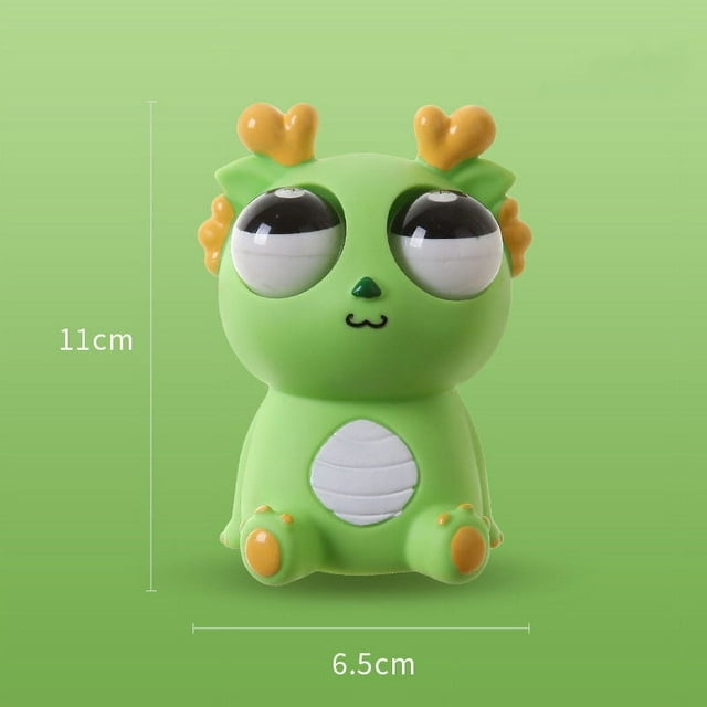 SPOORYYO Dragon Decompression Toy Vent Funny Artifact Surprise Doll for Relaxation and Entertainment