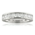thumbnail image 2 of Arista 1 Carat T.W. Round Diamond 11 Stone Bridal Wedding Band in 18k White Gold (I-J, SI1-SI2), 2 of 4
