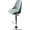 E, variant on N/A Set of 2/4 Curved Back Bar Stool Slipcovers, for Dining Room Chairs with Arms, for Dining Chair Bar Accent Kitchen Counter Height Chair Covers,J,2pack