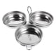 thumbnail image 1 of Molde para hervir huevos de acero inoxidable, bandeja antiadherente para escalfar huevos, utensilio de cocina, sartén al vapor para escalfar huevos, sartén multifuncional para escalfar huevos., 1 of 7