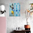 thumbnail image 3 of Sikiie French Bulldog Dog in a Bathtub Print Canvas Decorative Hanging Painting, Anti-shrinkage Hanging Frame, Suitable for Home, Office Wall Decorations, 3 of 6