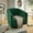 Forest Green, variant on Joywind Corduroy Swivel Barrel Accent Chair, Modern Upholstered Barrel Chair for Living Room, Camel
