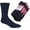 6 Pairs Navy, variant on Diamond Star Diabetic Socks, Non-Binding Circulatory Cushion Cotton Crew Socks for Women (Multi-6 Pairs, Socks Size 9-11, Fit Women Shoe Size 5-10)
