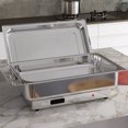 thumbnail image 2 of 9QT Commercial Electric Chafing Dish Buffet Set, 400W Stainless Steel Food Warmer with a Full-Size Pan Digital Temp Display & Rotary Knob Control, for Catering, Party, Home Serving, 2 of 7