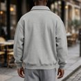 thumbnail image 5 of GrmtClth Mens Sweatshirts Quarter Zip Pullover Long Sleeve Golf Shirt 1/4 Half Zip Running Workout Pullover Tops Sweatshirt XL, 5 of 7
