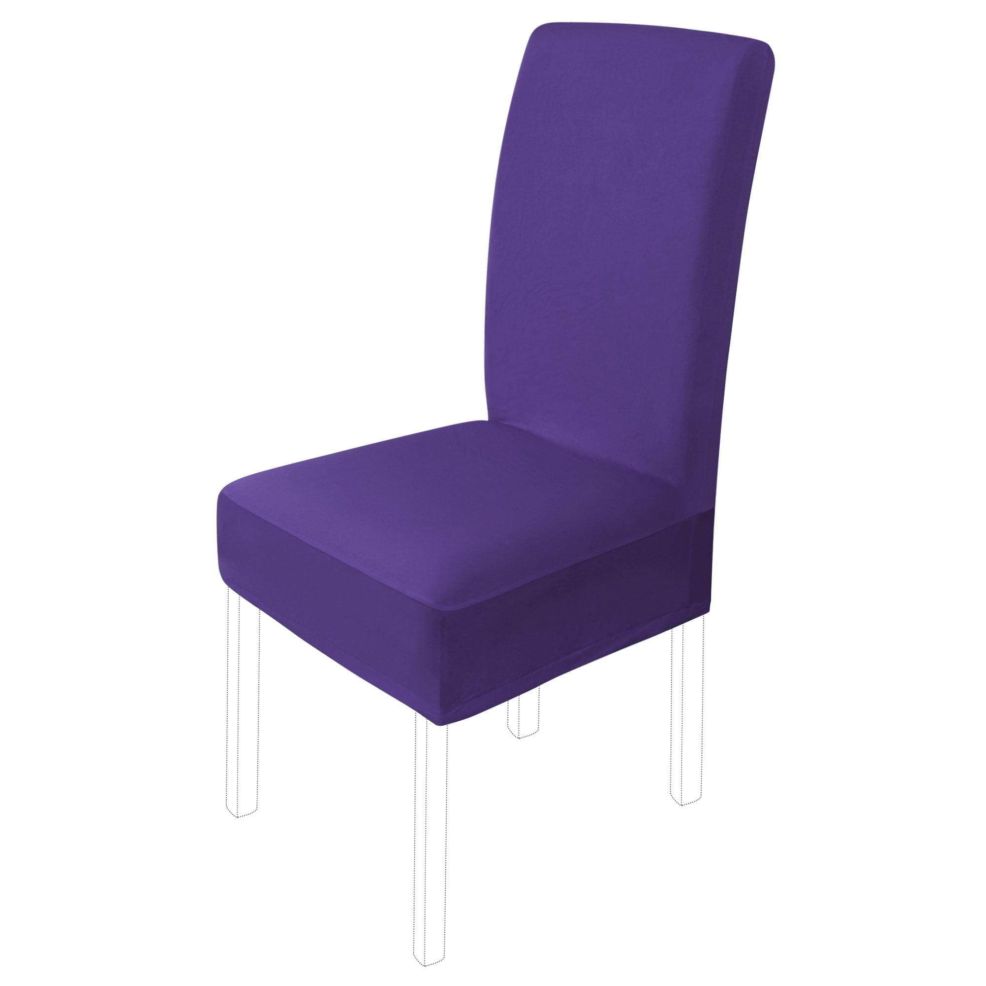 Black Plum Flower Print Slipcover Dining Chairs Slip Covers Elastic Stretch UK 