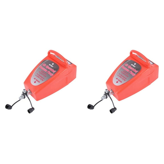 2X Pneumatic 4.2Cfm Air Operated Vacuum Pump A/C Conditioning System Tool Auto