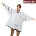 thumbnail image 5 of Solaris Oversize Sherpa, Crew Neck, Christmas Sweatshirt Hoodie (Women's, Men's), 5 of 6