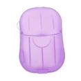 thumbnail image 2 of 20pcs/Box Disposable Soap Paper Flakes Washing Cleaning Hand Bath ;;; ;;; ;;; Travel Scented Slice Sheets, 2 of 9