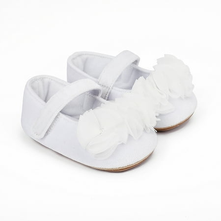 

TOWED22 Baby Sneaker Baby Girls Flower Toddler Shoes Sandals Single Shoes Princess Shoes Dress Shoes Sneakers For Girls White