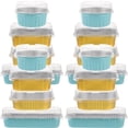 thumbnail image 4 of Miangastore 40 Sets Aluminum Foil Pans Baking Cake Pans Disposable Pudding Baking Pans with Lid, 4 of 8