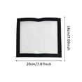 thumbnail image 3 of Hearth & Gear Clear Wraps For & Store Durable See Through Covers Portable Fishhook Protective Cover Storage For Enthusiasts with Teaser compatible with Mackerel Saltwater Cleaning Board Pro Gear Stuff, 3 of 4