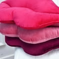 thumbnail image 4 of Phantoscope 3D Lip Shape Soft Velvet Series Valentine's Day Decor Throw Pillow for Couch Bed Living Room, 13.5" x 20.5", Wine Red, 1 Pack, 4 of 5