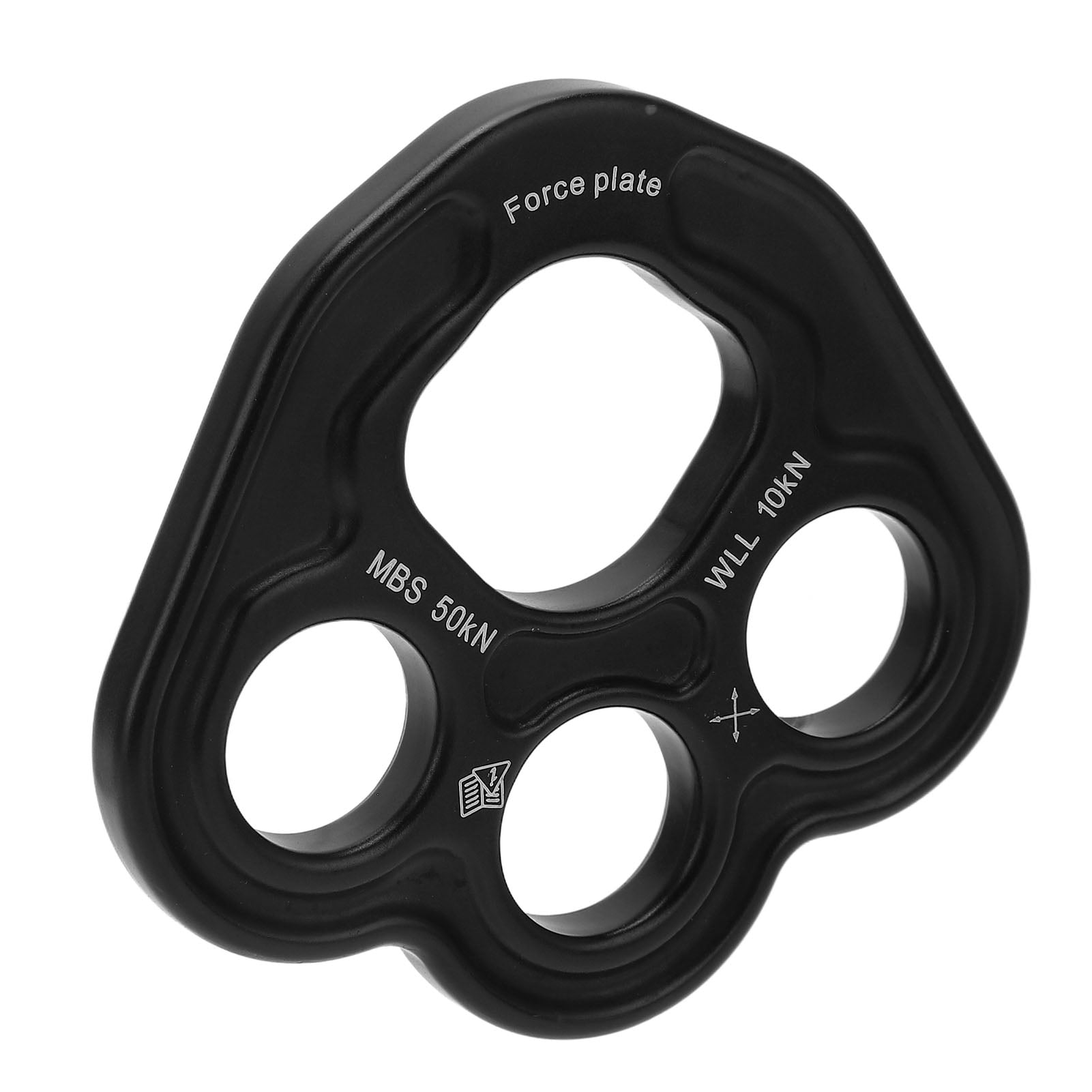 Force Rigging Plate, Space Aluminum 3 Hole Rigging Plate Smoothing