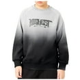 thumbnail image 2 of Wdgfv Boys Sweatshirt Fashion Boys Long Sleeve Crewneck Pullover Hooded Sweatshirt for Kids Youth Casual Wear Light Gray 8-10 Years, 2 of 6
