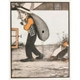 thumbnail image 3 of Peter Newell 15x18 Black Modern Framed Museum Art Print Titled - The Hole Book Pl 11 (1908), 3 of 5