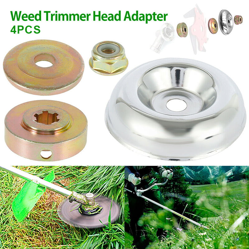 4PCS Outdoor Trimmer Head Adaptor kit Lawn mower universal accessories Nice B5Q9 