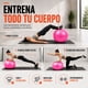 thumbnail image 3 of Pelota Pilates Yoga + Bomba Manual Centurfit  Rosa 60 Cm Fitness, 3 of 8