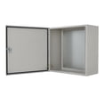 thumbnail image 3 of QinaQin Lockable Outdoor Electrical Box, NEMA 4X Steel Enclosure, IP67 Waterproof Dustproof Junction Box with Mounting Plate and Key for Indoor Outdoor, 3 of 9