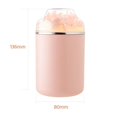 thumbnail image 5 of Humidificador de aire Sunnimix 280ml lámpara USB niebla silenciosa Rosado, 5 of 5