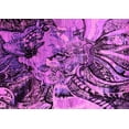 thumbnail image 1 of Ahgly Company Indoor Rectangle Oriental Pink Industrial Area Rugs, 4' x 6', 1 of 4