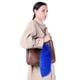 thumbnail image 2 of Colgante de piel de zorro de gran tamaño, cola de zorro azul plateada, accesorios de piel auténtica, adornos para bolsos de mujer, llavero de coche, 2 of 5