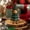 208#D, variant on Cute Animal Christmas Tree Figurines, Adorable Resin Ornaments for Holiday Table or Mantel Decor, Small Xmas Gifts for Kids Family Friends and Whimsical Festive Display
