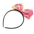 thumbnail image 4 of Unique Bargains 1 Pc Big Butterfly Sequins Headband Christmas for Women for Girls Red, 4 of 6