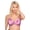 Light Pink Mosaic Floral, variant on Women's Smooth Caress Bra