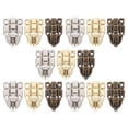 thumbnail image 4 of SHOWERORO 15Pcs Small Hasp for Jewelry Box Hasp Lock Iron with Duckbill Shape for Packaging Projects 6.20X4.00X1.50CM, 4 of 8