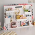 thumbnail image 2 of Desk Pegboard Small Pegboard Desk Back Panel, Pegboard Combination Kit, Workstation Shelves Display Shelf, for Office, Desk, Workbench(57 * 38cm), 2 of 7