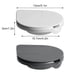 thumbnail image 4 of Inteprter Cenicero para debajo de la mesa, soporte de 360 ​​grados para el hogar, coche, sala de estar, dormitorio, cocina, organizador reutilizable, Suministros de limpieza para el hogar Blanco Inteprter HA064844-01B, 4 of 6